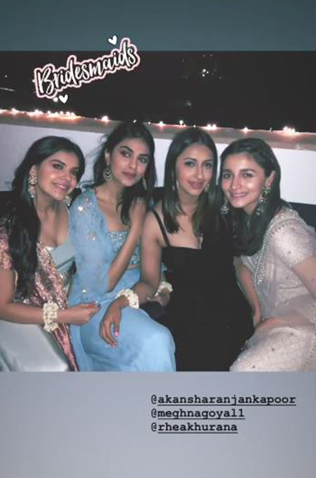 Alia Bhatt plays the perfect bridesmaid at her bestie’s wedding and these Instagram posts are a PROOF! 