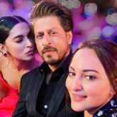 Sonakshi Sinha posts a selfie with Shah Rukh Khan and Deepika Padukone and the trio is giving us some major goals!