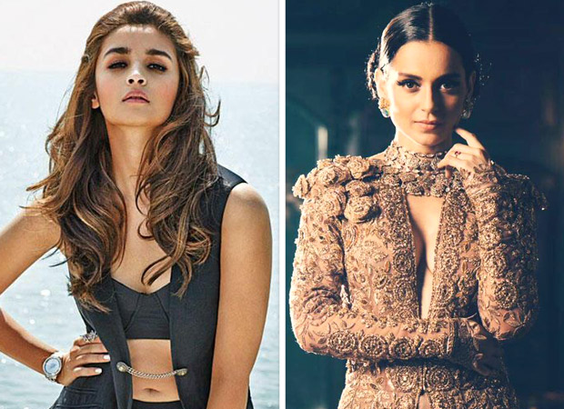 Alia Bhatt RESPONDS to comments made by Kangana Ranaut over celebrities not expressing their political views! [Watch video]