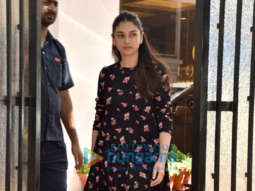 Aditi Rao Hydari spotted at Anand Pandit’s office in Juhu