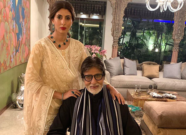 Akash Ambani - Shloka Mehta Reception Amitabh Bachchan can’t stop praising Shweta Bachchan for picking out his outfit