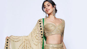 Akash Ambani – Shloka Mehta Reception: Janhvi Kapoor is a GOLDEN GIRL in this elegant avatar