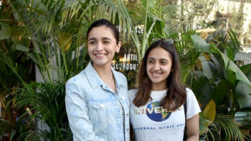 Alia Bhatt and Akansha Ranjan Kapoor snapped at Kitchen Garden, Juhu