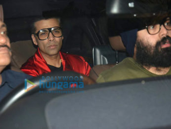 Alia Bhatt snapped at Karan Johar's residence in Bandra