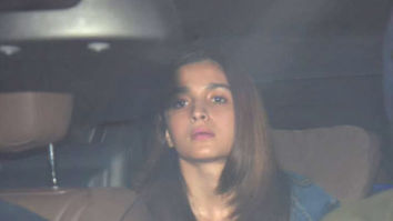 Alia Bhatt snapped at Karan Johar’s residence in Bandra