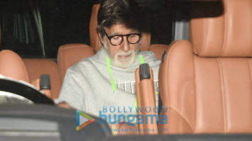 Amitabh Bachchan snapped in Mumbai