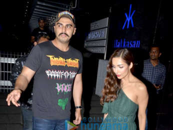 Arjun Kapoor, Malaika Arora, Kanika Kapoor and others spotted at Hakkasan in Bandra