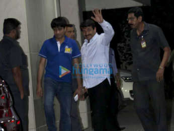 Celebs grace the party of Celebrity Cricket League at Sohail Khan's residence in Bandra