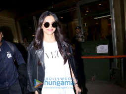 Deepika Padukone, Kangana Ranaut, Karan Johar and Neeti Mohan snapped at the airport