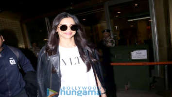Deepika Padukone, Kangana Ranaut, Karan Johar and Neeti Mohan snapped at the airport
