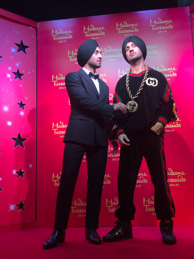 Diljit Dosanjh unveils his wax figure at Madame Tussauds in Delhi