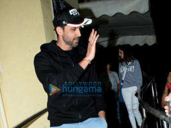 Hrithik Roshan, Sussanne Khan and family spotted in PVR, Juhu