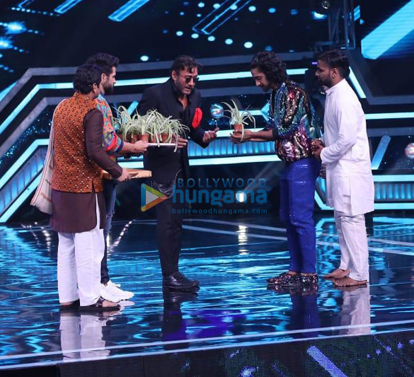 jackie shroff kofi kingston and others snapped on sets of super dancer chapter 3 4