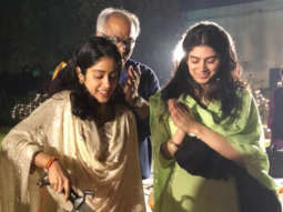 Janhvi Kapoor rings in her 22nd birthday with maha aarti on the banks of Ganga, Boney Kapoor and Khushi Kapoor join her at Taj Nadesar Palace