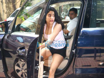 Janhvi Kapoor snapped at the gym