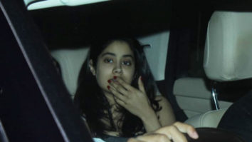 Janhvi Kapoor Spotted at Mohit Marwah House, Juhu
