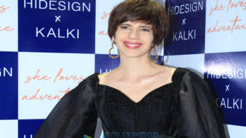 Kalki Koechlin snapped at the launch of adventurous, bold and sporty collection