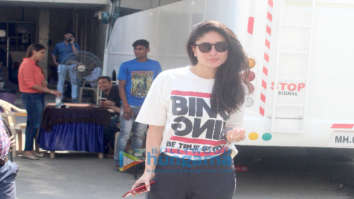 Kareena Kapoor Khan spotted at a recording studio in Bandra
