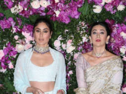 Kareena Kapoor Khan and Karisma Kapoor DASHING Entry at Akash – Shloka Wedding Reception