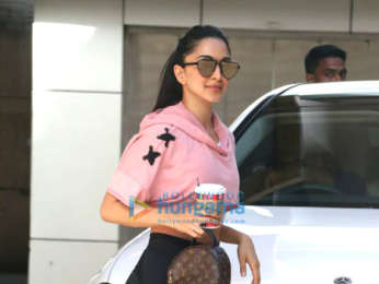 Kiara Advani snapped at the premises of her dance classes in Khar