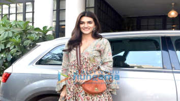Kriti Sanon and Aditya Roy Kapur snapped at Soho House in Juhu
