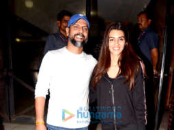 Kriti Sanon and Laxman Utekar snapped at Chandan Cinema in Juhu