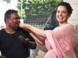 MUST WATCH: Kangana Ranaut celebrates Birthday with Fans and Cameraman