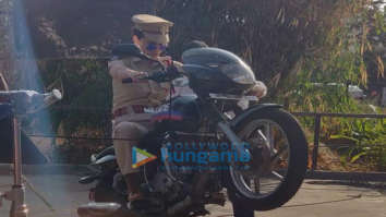 on the sets of the movie Mental Hai Kya