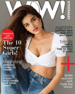 Nidhhi Agerwal On The Cover Of Wow
