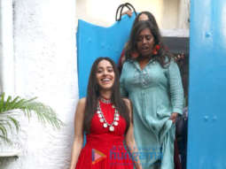 Nushrat Bharucha spotted at Olive in Bandra