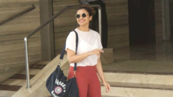 Parineeti Chopra snapped at the gym