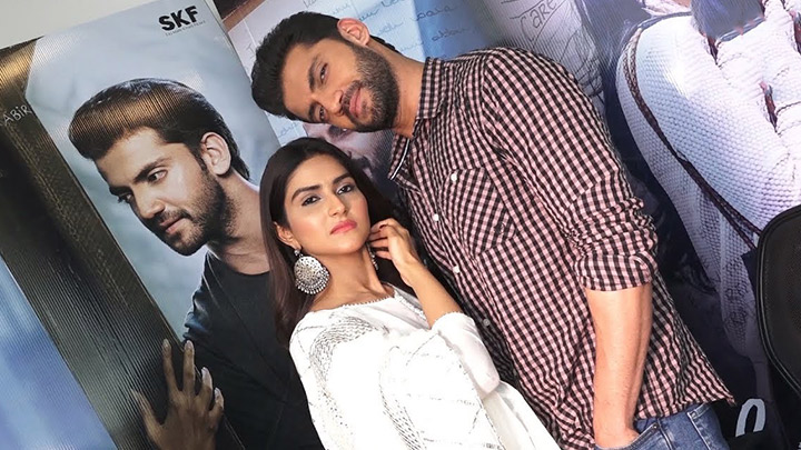 Pranutan Bahl and Zaheer Iqbal snapped during ‘Notebook’ interviews