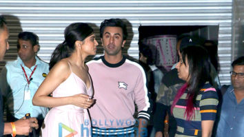 Ranbir Kapoor and Deepika Padukone snapped a post show at NSCI, Worli