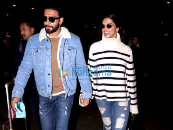 Ranveer Singh, Deepika Padukone, Anushka Sharma and others snapped at the airport