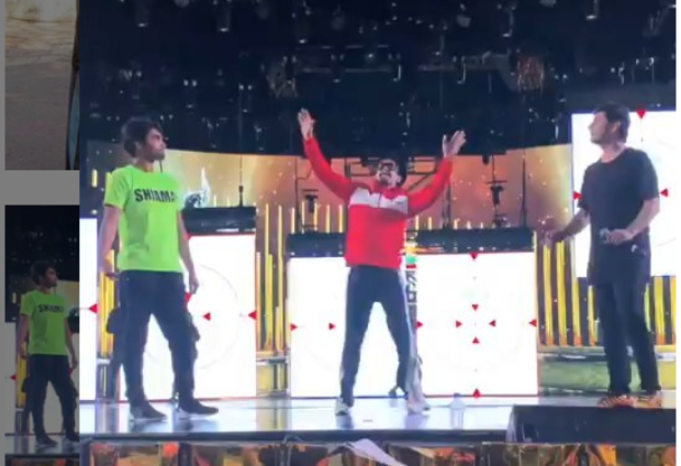 Ranveer Singh begins stage rehearsals on 'Ainvayi Ainvayi', all set to enthrall the fans at Filmfare Awards 2019