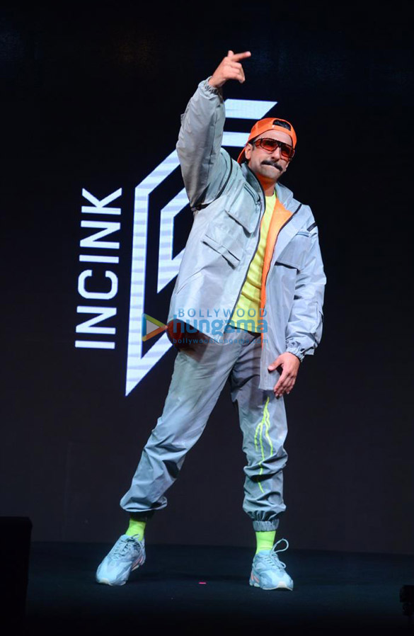 ranveer singh snapped attending the launch of his music record label incink 03