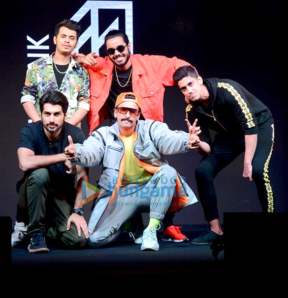ranveer singh snapped attending the launch of his music record label incink 5