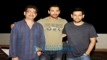 On The Sets from the movie Rensil Dsilva’s next starring John Abraham