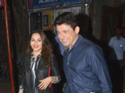 SPOTTED: Madhuri Dixit with husband at Pali Bhavan