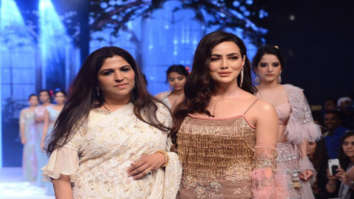 Sana Khan turns showstopper at Bombay Times Fashion Week 2019