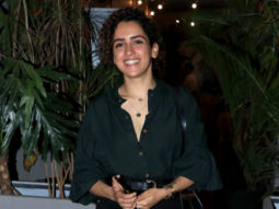 Sanya Malhotra snapped at Kitchen Garden In Juhu