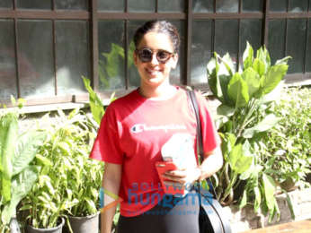 Sanya Malhotra spotted at Pali Village