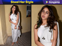 Sara Ali Khan flaunts handloom saree pants that should be in your wardrobe this season!