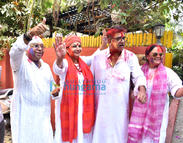 shabana azmi and javed akhtar snapped during holi 2019 celebration in juhu 1