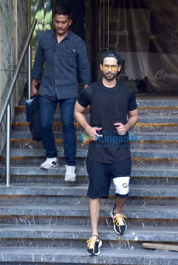shahid kapoor spotted at gym in juhu 4