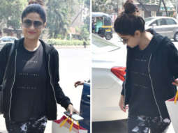 Shamita Shetty SPOTTED at Kromakay Salon, Juhu