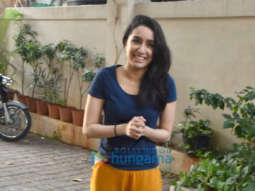 Shraddha Kapoor spotted on her birthday at home in Juhu