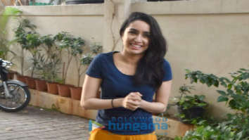 Shraddha Kapoor spotted on her birthday at home in Juhu