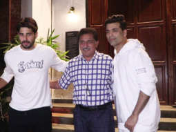 Sidharth Malhotra and Karan Johar Spotted at Ministry Cave, Khar