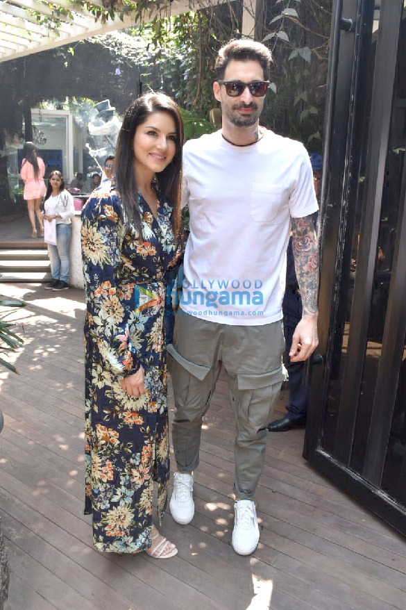 Sunny Leone and Daniel Webber snapped in Juhu